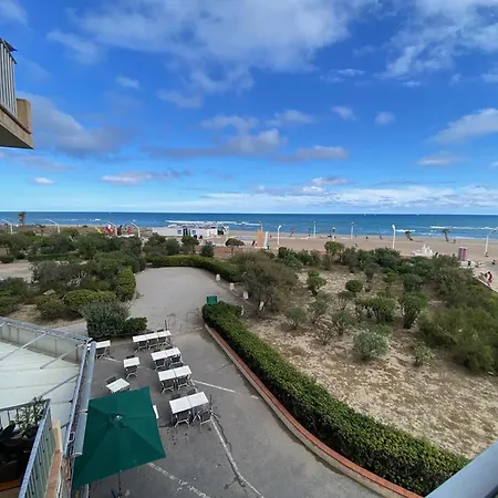 T3 Confort Avec Clim Et Wifi, Terrasse, 300m Commerces, A Proximite, Parking Prive - Fr-1-81-623 Le Barcarès